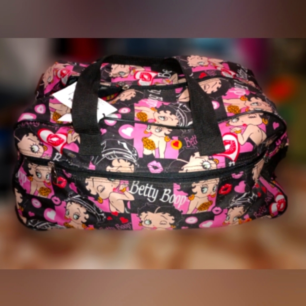 Betty Boop Travel Bag